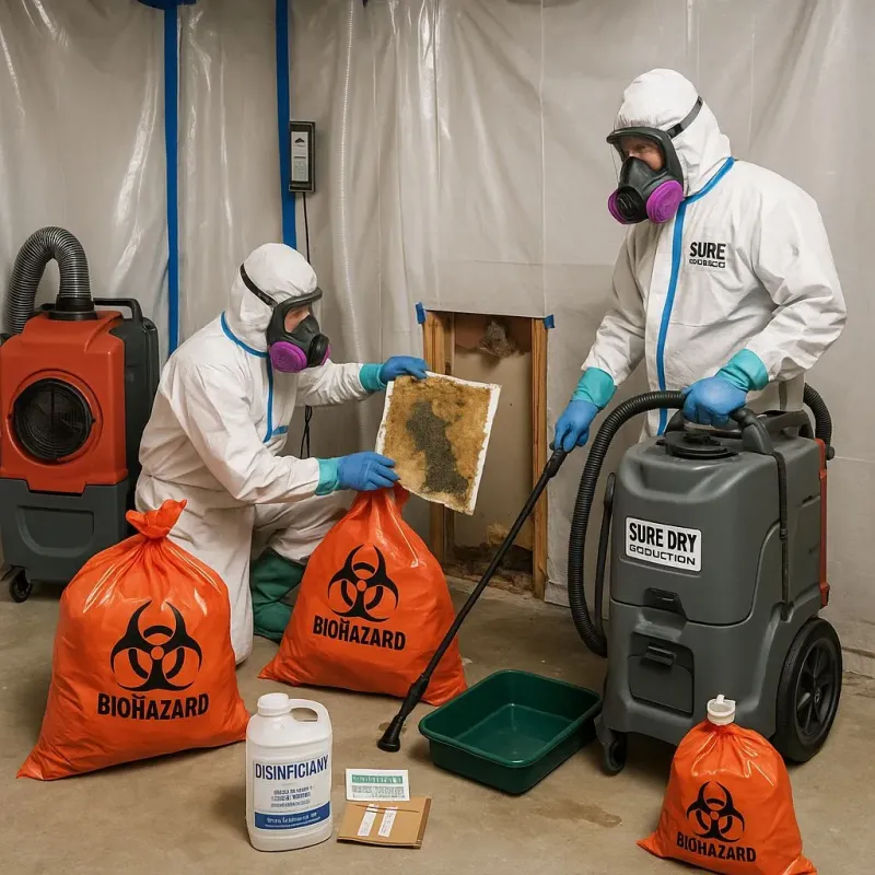 Contaminated Water Handling Protocols process in Pomona, NJ
