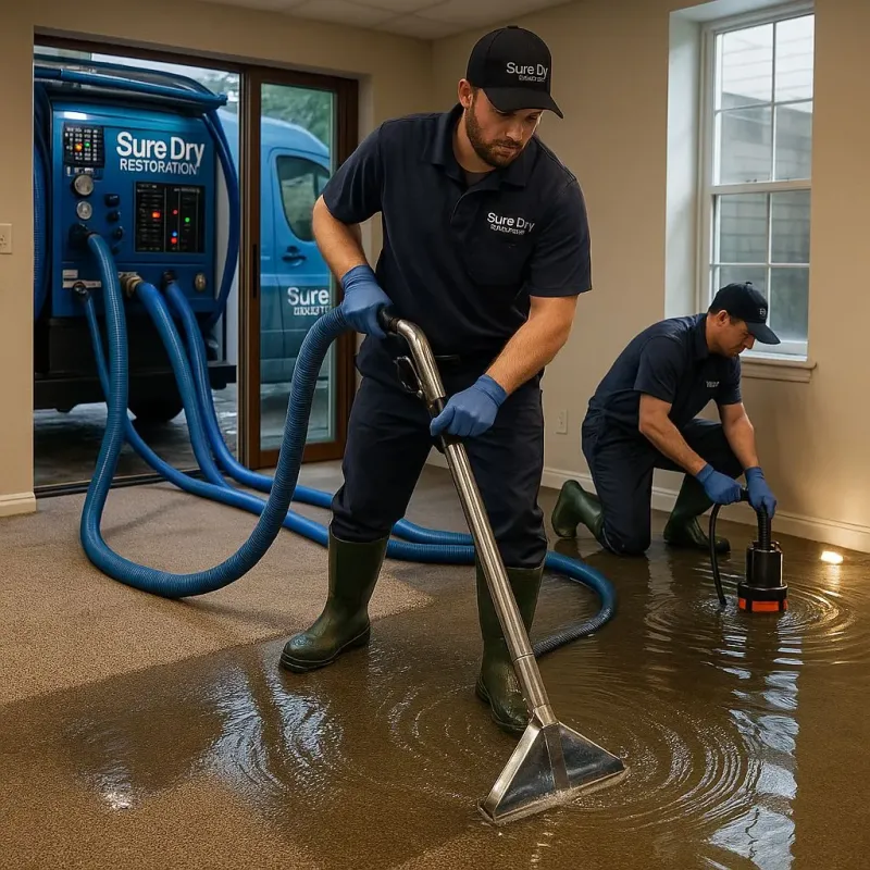 Water Extraction and Removal process in Pomona, NJ